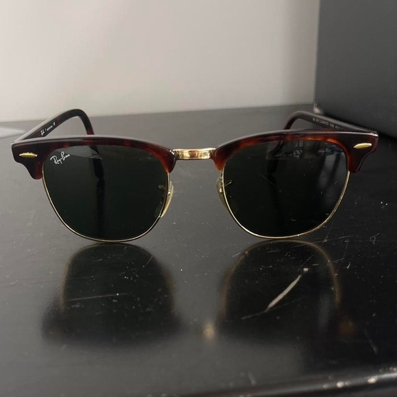 Gold Tort Rayban Club Masters main image 4